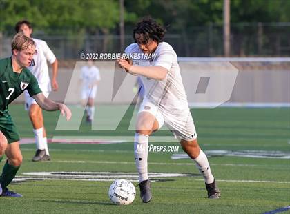 Thumbnail 1 in The Woodlands vs. Lake Travis (UIL 6A Boys Soccer State Semifinal) photogallery.