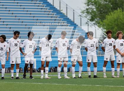 Thumbnail 2 in The Woodlands vs. Lake Travis (UIL 6A Boys Soccer State Semifinal) photogallery.