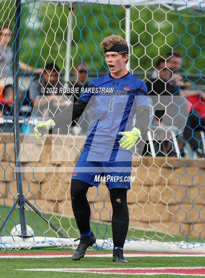 Thumbnail 1 in The Woodlands vs. Lake Travis (UIL 6A Boys Soccer State Semifinal) photogallery.