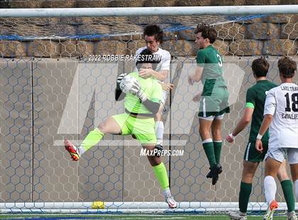 Thumbnail 3 in The Woodlands vs. Lake Travis (UIL 6A Boys Soccer State Semifinal) photogallery.