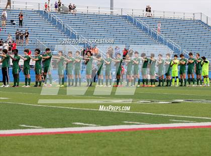 Thumbnail 1 in The Woodlands vs. Lake Travis (UIL 6A Boys Soccer State Semifinal) photogallery.