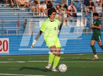 Thumbnail 2 in The Woodlands vs. Lake Travis (UIL 6A Boys Soccer State Semifinal) photogallery.