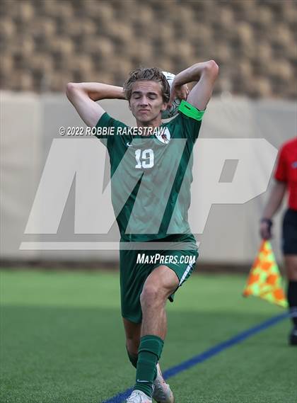Thumbnail 3 in The Woodlands vs. Lake Travis (UIL 6A Boys Soccer State Semifinal) photogallery.