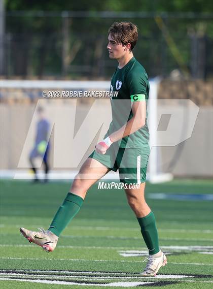 Thumbnail 2 in The Woodlands vs. Lake Travis (UIL 6A Boys Soccer State Semifinal) photogallery.