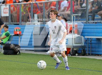 Thumbnail 1 in The Woodlands vs. Lake Travis (UIL 6A Boys Soccer State Semifinal) photogallery.