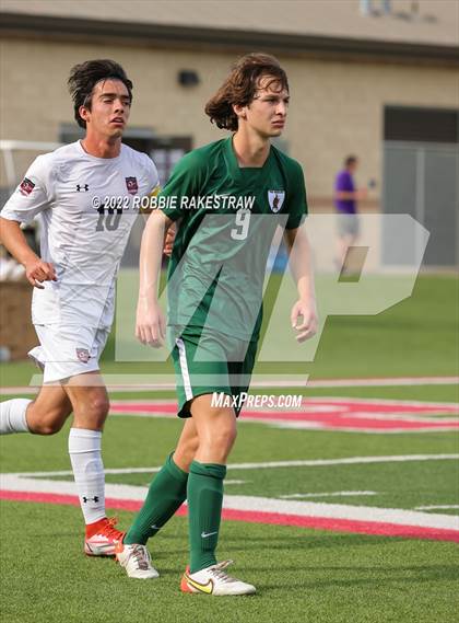Thumbnail 3 in The Woodlands vs. Lake Travis (UIL 6A Boys Soccer State Semifinal) photogallery.