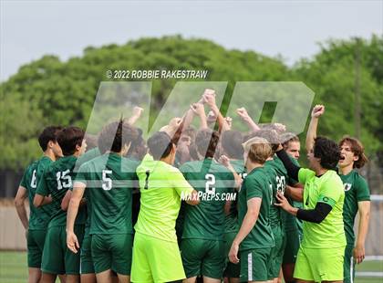 Thumbnail 2 in The Woodlands vs. Lake Travis (UIL 6A Boys Soccer State Semifinal) photogallery.