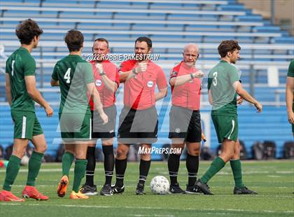 Thumbnail 2 in The Woodlands vs. Lake Travis (UIL 6A Boys Soccer State Semifinal) photogallery.