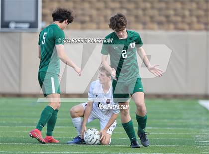 Thumbnail 3 in The Woodlands vs. Lake Travis (UIL 6A Boys Soccer State Semifinal) photogallery.