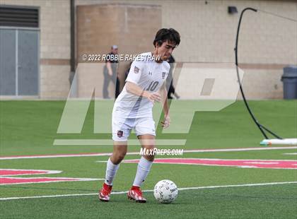 Thumbnail 3 in The Woodlands vs. Lake Travis (UIL 6A Boys Soccer State Semifinal) photogallery.