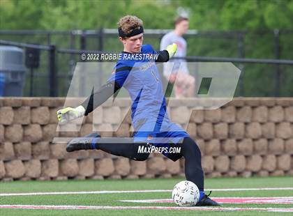Thumbnail 2 in The Woodlands vs. Lake Travis (UIL 6A Boys Soccer State Semifinal) photogallery.