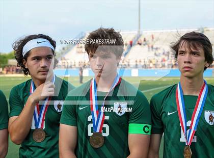 Thumbnail 2 in The Woodlands vs. Lake Travis (UIL 6A Boys Soccer State Semifinal) photogallery.