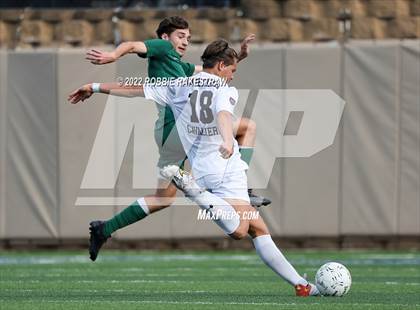 Thumbnail 2 in The Woodlands vs. Lake Travis (UIL 6A Boys Soccer State Semifinal) photogallery.
