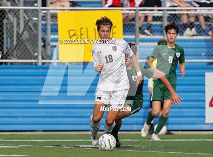 Thumbnail 3 in The Woodlands vs. Lake Travis (UIL 6A Boys Soccer State Semifinal) photogallery.
