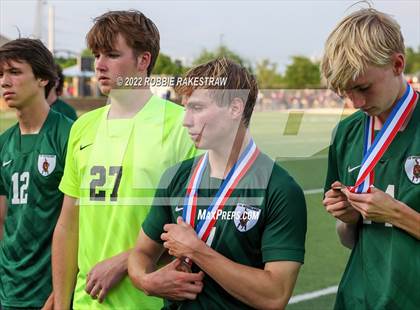 Thumbnail 3 in The Woodlands vs. Lake Travis (UIL 6A Boys Soccer State Semifinal) photogallery.