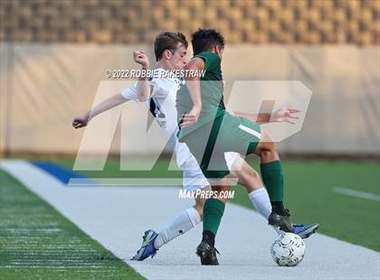 Thumbnail 2 in The Woodlands vs. Lake Travis (UIL 6A Boys Soccer State Semifinal) photogallery.