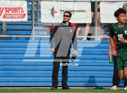 Thumbnail 3 in The Woodlands vs. Lake Travis (UIL 6A Boys Soccer State Semifinal) photogallery.