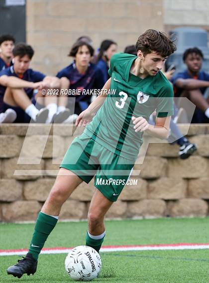 Thumbnail 3 in The Woodlands vs. Lake Travis (UIL 6A Boys Soccer State Semifinal) photogallery.