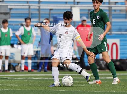 Thumbnail 1 in The Woodlands vs. Lake Travis (UIL 6A Boys Soccer State Semifinal) photogallery.
