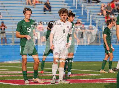 Thumbnail 3 in The Woodlands vs. Lake Travis (UIL 6A Boys Soccer State Semifinal) photogallery.
