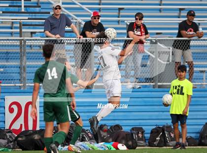 Thumbnail 3 in The Woodlands vs. Lake Travis (UIL 6A Boys Soccer State Semifinal) photogallery.