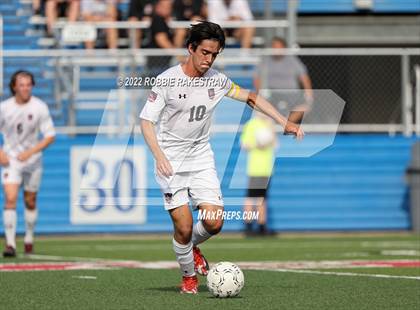 Thumbnail 2 in The Woodlands vs. Lake Travis (UIL 6A Boys Soccer State Semifinal) photogallery.