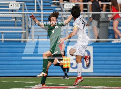 Thumbnail 1 in The Woodlands vs. Lake Travis (UIL 6A Boys Soccer State Semifinal) photogallery.