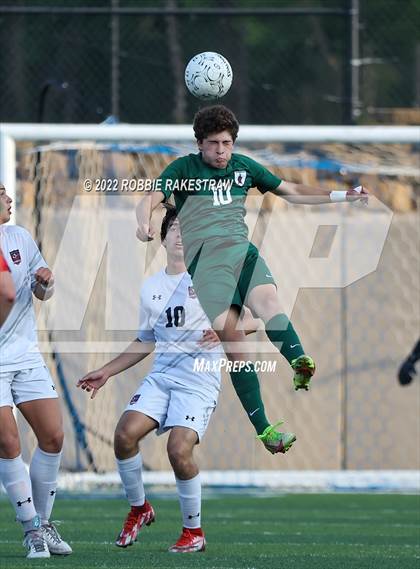Thumbnail 2 in The Woodlands vs. Lake Travis (UIL 6A Boys Soccer State Semifinal) photogallery.