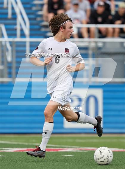 Thumbnail 2 in The Woodlands vs. Lake Travis (UIL 6A Boys Soccer State Semifinal) photogallery.