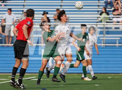 Thumbnail 3 in The Woodlands vs. Lake Travis (UIL 6A Boys Soccer State Semifinal) photogallery.