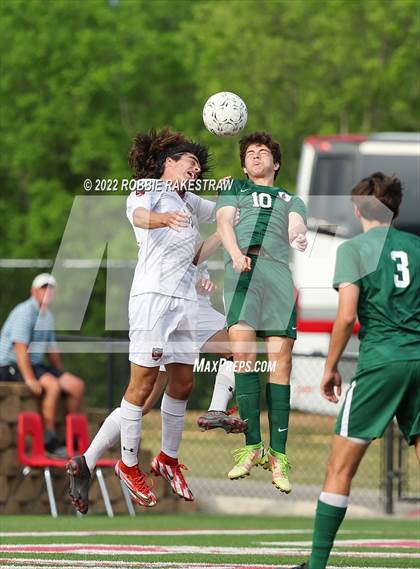 Thumbnail 1 in The Woodlands vs. Lake Travis (UIL 6A Boys Soccer State Semifinal) photogallery.