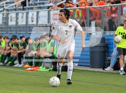 Thumbnail 3 in The Woodlands vs. Lake Travis (UIL 6A Boys Soccer State Semifinal) photogallery.