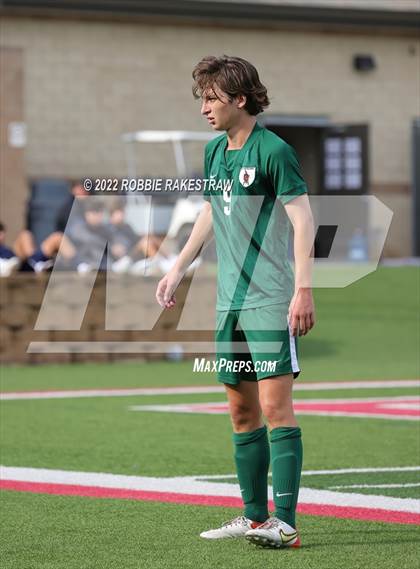 Thumbnail 2 in The Woodlands vs. Lake Travis (UIL 6A Boys Soccer State Semifinal) photogallery.