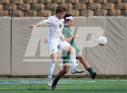 Thumbnail 2 in The Woodlands vs. Lake Travis (UIL 6A Boys Soccer State Semifinal) photogallery.
