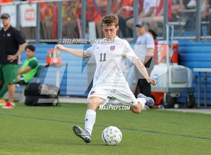 Thumbnail 2 in The Woodlands vs. Lake Travis (UIL 6A Boys Soccer State Semifinal) photogallery.