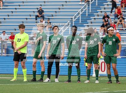 Thumbnail 1 in The Woodlands vs. Lake Travis (UIL 6A Boys Soccer State Semifinal) photogallery.