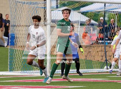 Thumbnail 3 in The Woodlands vs. Lake Travis (UIL 6A Boys Soccer State Semifinal) photogallery.