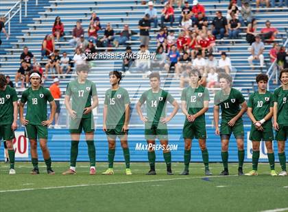 Thumbnail 2 in The Woodlands vs. Lake Travis (UIL 6A Boys Soccer State Semifinal) photogallery.