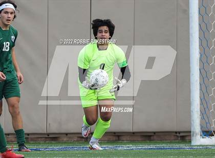 Thumbnail 3 in The Woodlands vs. Lake Travis (UIL 6A Boys Soccer State Semifinal) photogallery.