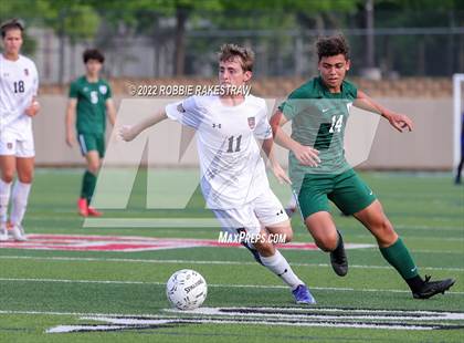 Thumbnail 3 in The Woodlands vs. Lake Travis (UIL 6A Boys Soccer State Semifinal) photogallery.