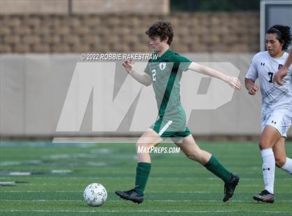 Thumbnail 3 in The Woodlands vs. Lake Travis (UIL 6A Boys Soccer State Semifinal) photogallery.