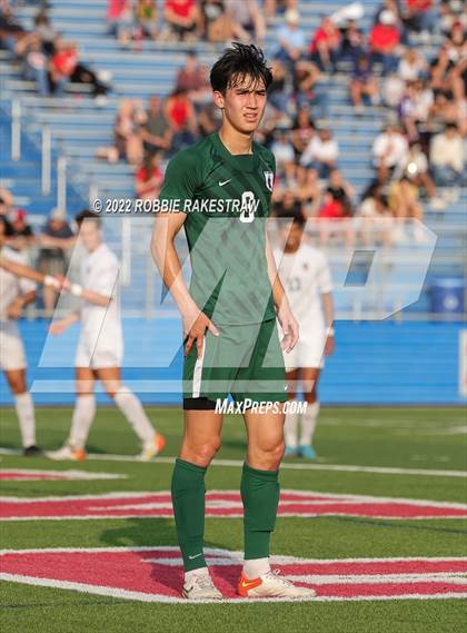 Thumbnail 1 in The Woodlands vs. Lake Travis (UIL 6A Boys Soccer State Semifinal) photogallery.
