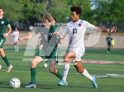 Thumbnail 1 in The Woodlands vs. Lake Travis (UIL 6A Boys Soccer State Semifinal) photogallery.