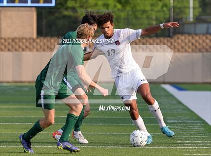 Thumbnail 3 in The Woodlands vs. Lake Travis (UIL 6A Boys Soccer State Semifinal) photogallery.