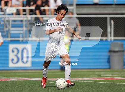 Thumbnail 3 in The Woodlands vs. Lake Travis (UIL 6A Boys Soccer State Semifinal) photogallery.