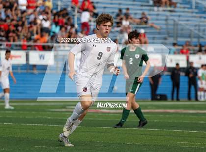 Thumbnail 2 in The Woodlands vs. Lake Travis (UIL 6A Boys Soccer State Semifinal) photogallery.