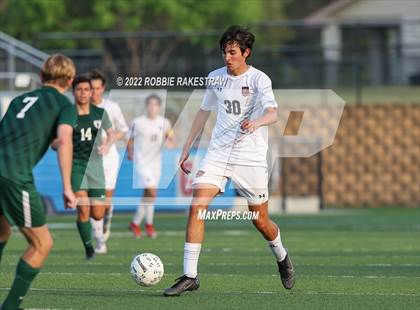 Thumbnail 1 in The Woodlands vs. Lake Travis (UIL 6A Boys Soccer State Semifinal) photogallery.