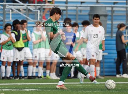 Thumbnail 3 in The Woodlands vs. Lake Travis (UIL 6A Boys Soccer State Semifinal) photogallery.