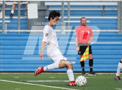 Thumbnail 3 in The Woodlands vs. Lake Travis (UIL 6A Boys Soccer State Semifinal) photogallery.