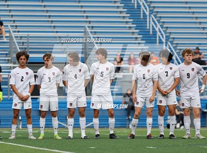 Thumbnail 1 in The Woodlands vs. Lake Travis (UIL 6A Boys Soccer State Semifinal) photogallery.